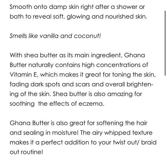 So supple organic Ghana Butter (Shea Butter Mousse) - Picture 3 of 5